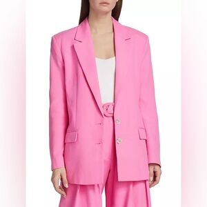 NWT Farm Rio Women’s Oversized Blazer in Pink